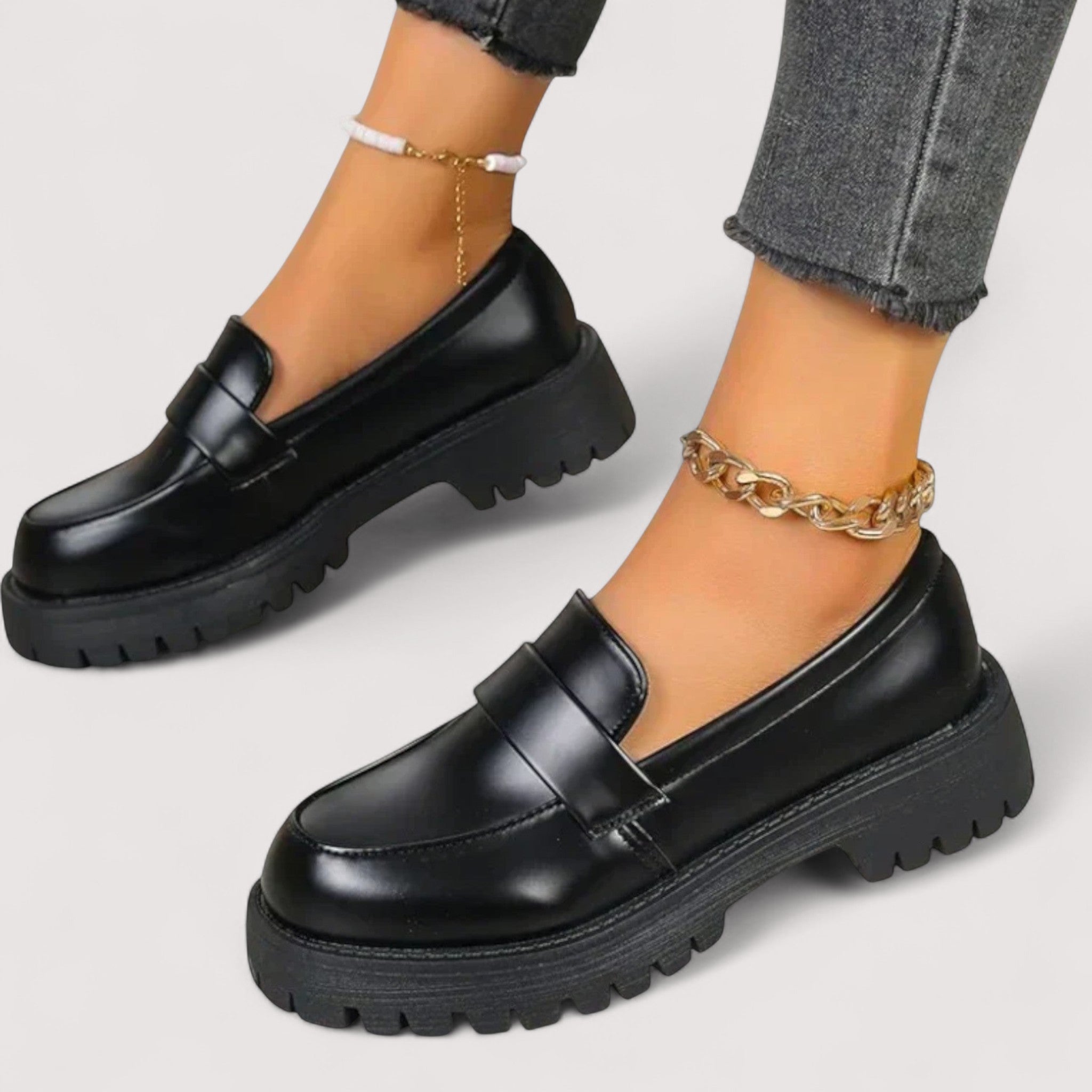 Ebony | Elegant Comfort Loafers