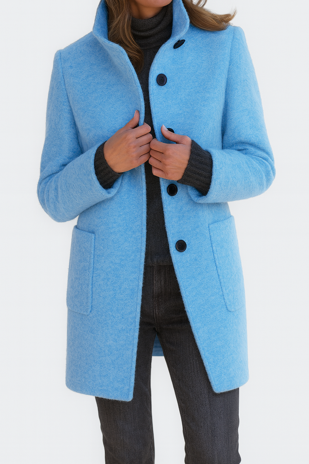 Tressa | Classic High-Collar Coat