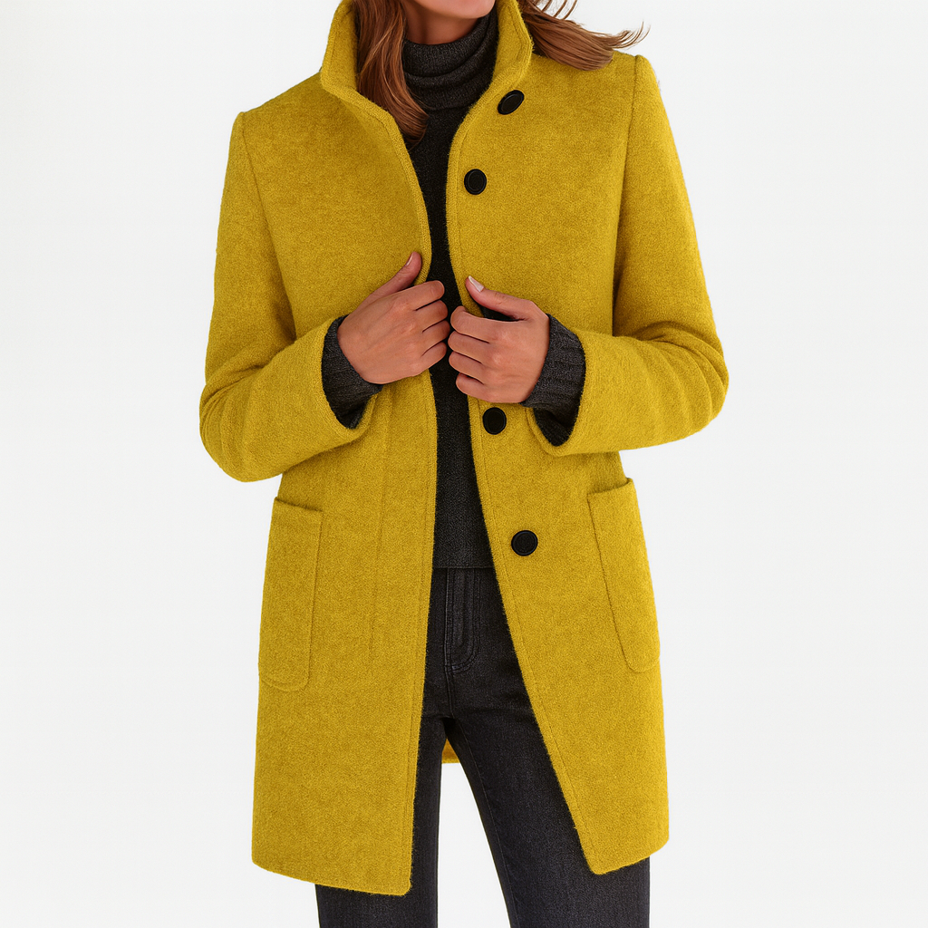 Tressa | Classic High-Collar Coat