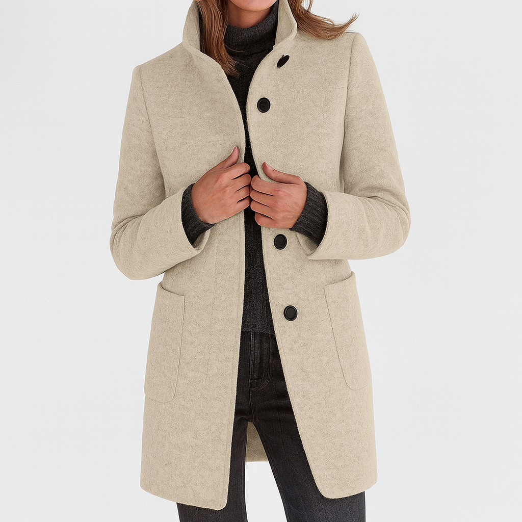 Tressa | Classic High-Collar Coat