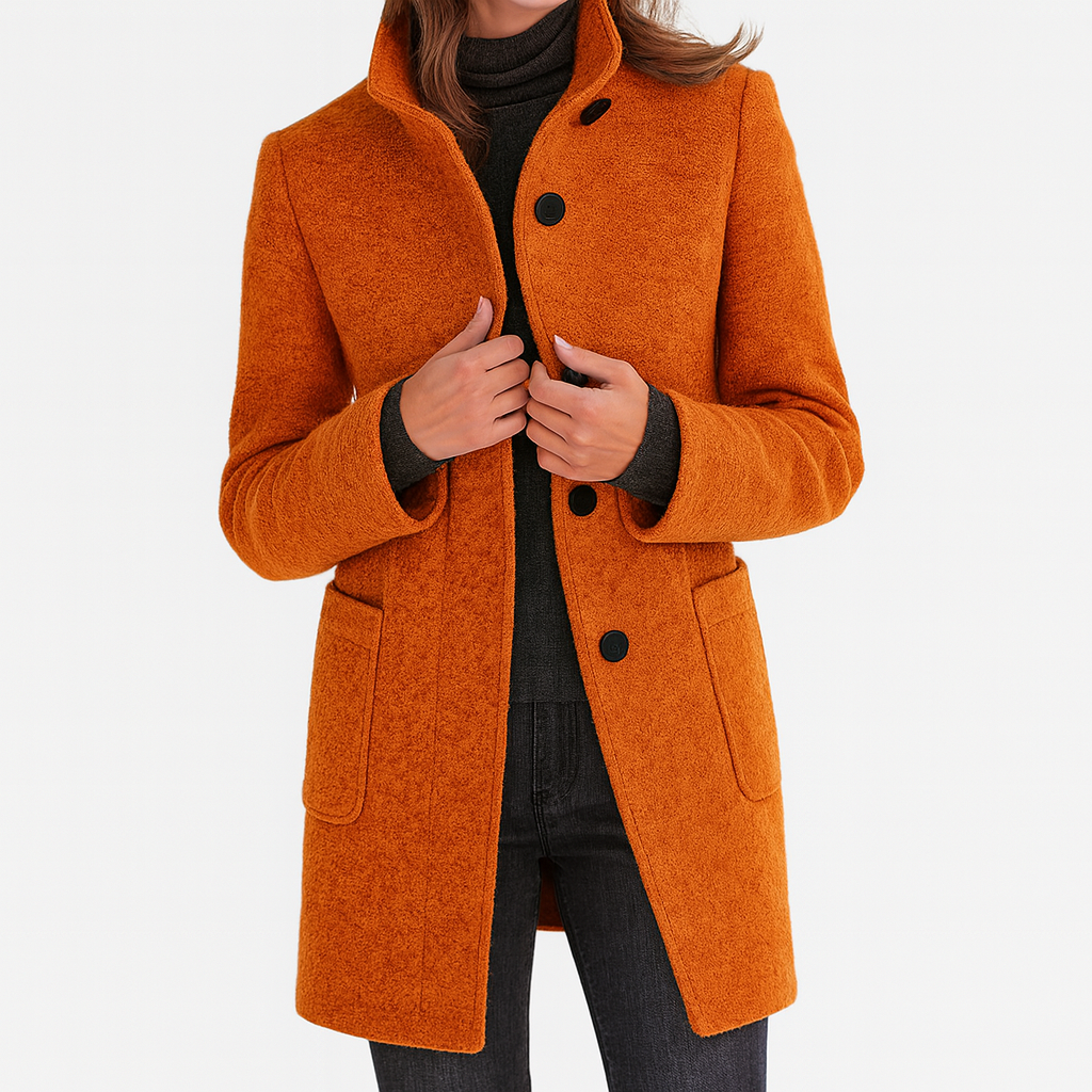 Tressa | Classic High-Collar Coat