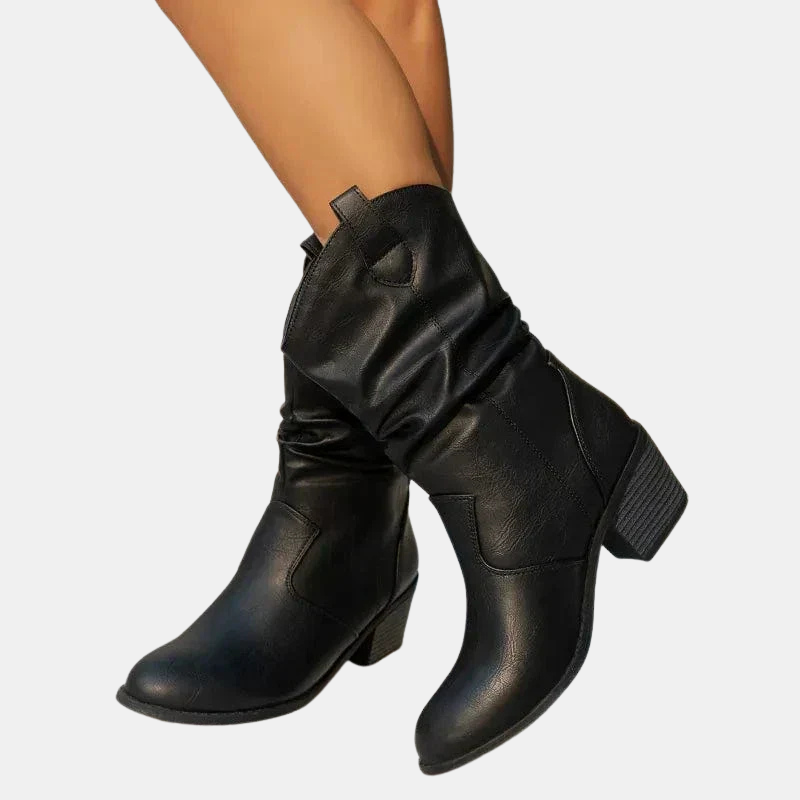 Camille | Leather Boots