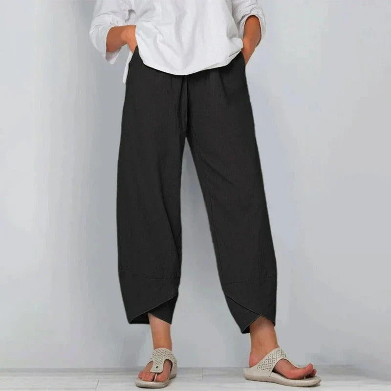 TRIZA / Casual Relaxed Fit Trousers