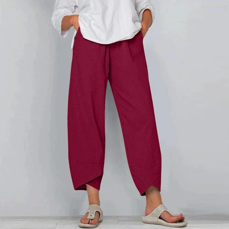 TRIZA / Casual Relaxed Fit Trousers