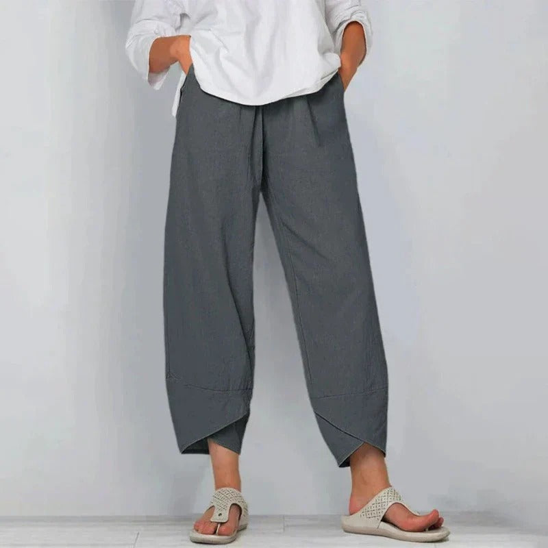 TRIZA / Casual Relaxed Fit Trousers
