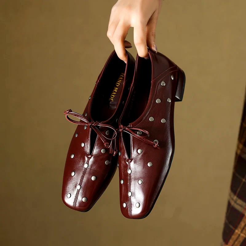 Muriel | Chic Studded Loafers