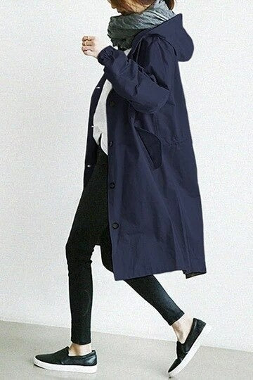 Queenie | Chic Waterproof Trench Coat