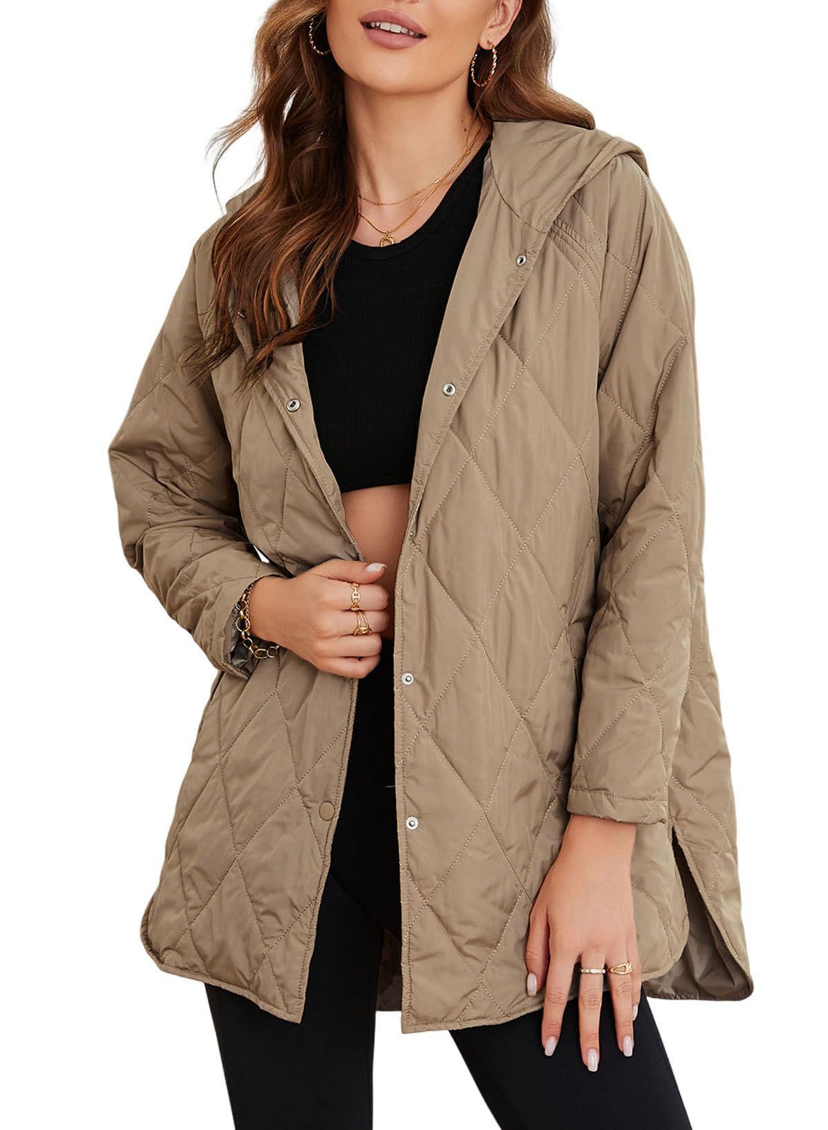 Panthea | Stylish Hooded Coat