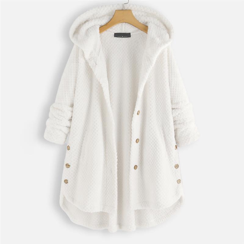 Phoebe | Hooded Double-Faced Fleece Coat