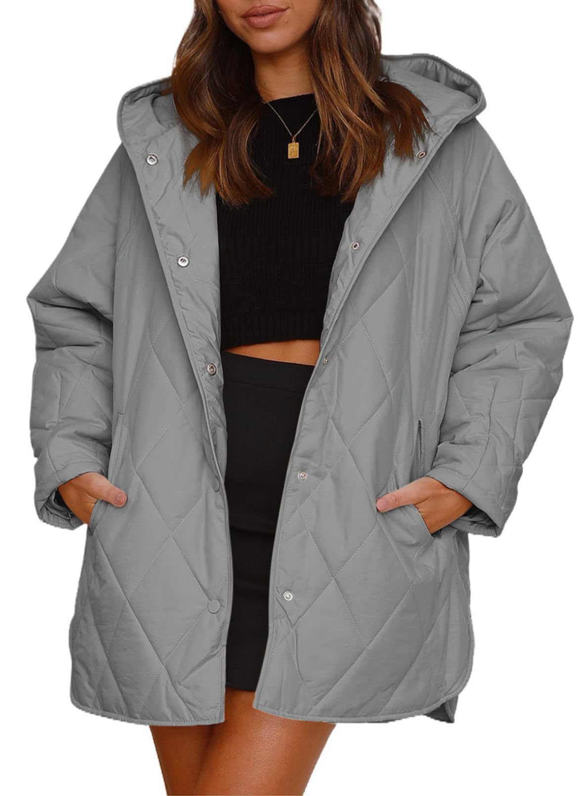 Panthea | Stylish Hooded Coat