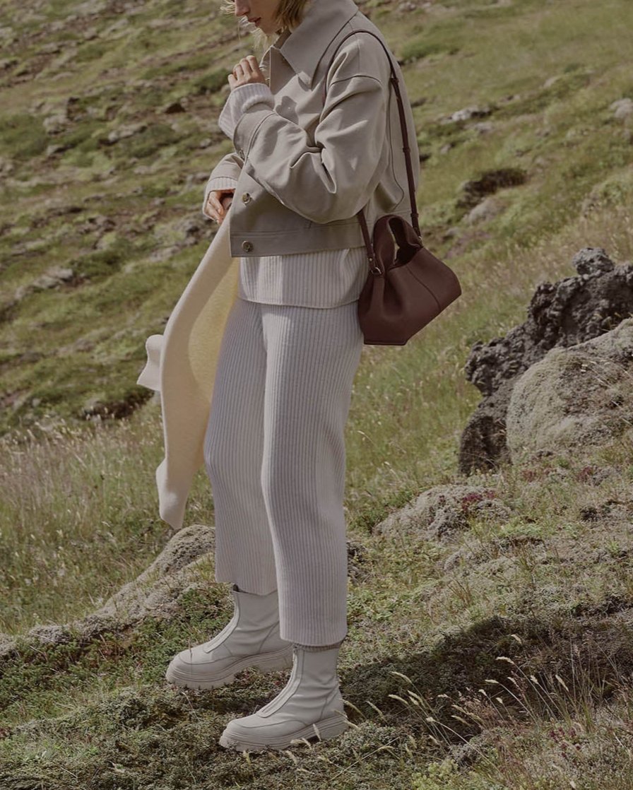 Primrose | Soft Leather Bag with Unique Silhouette