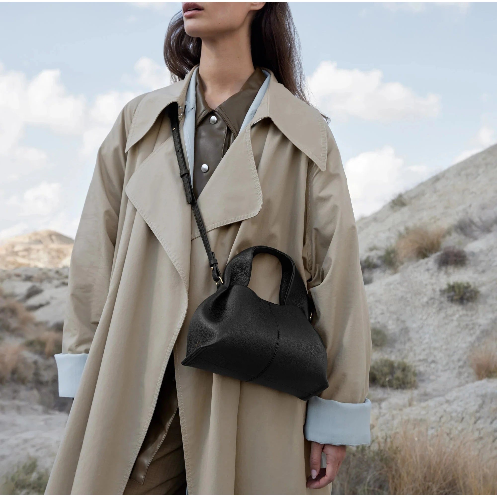 Primrose | Soft Leather Bag with Unique Silhouette