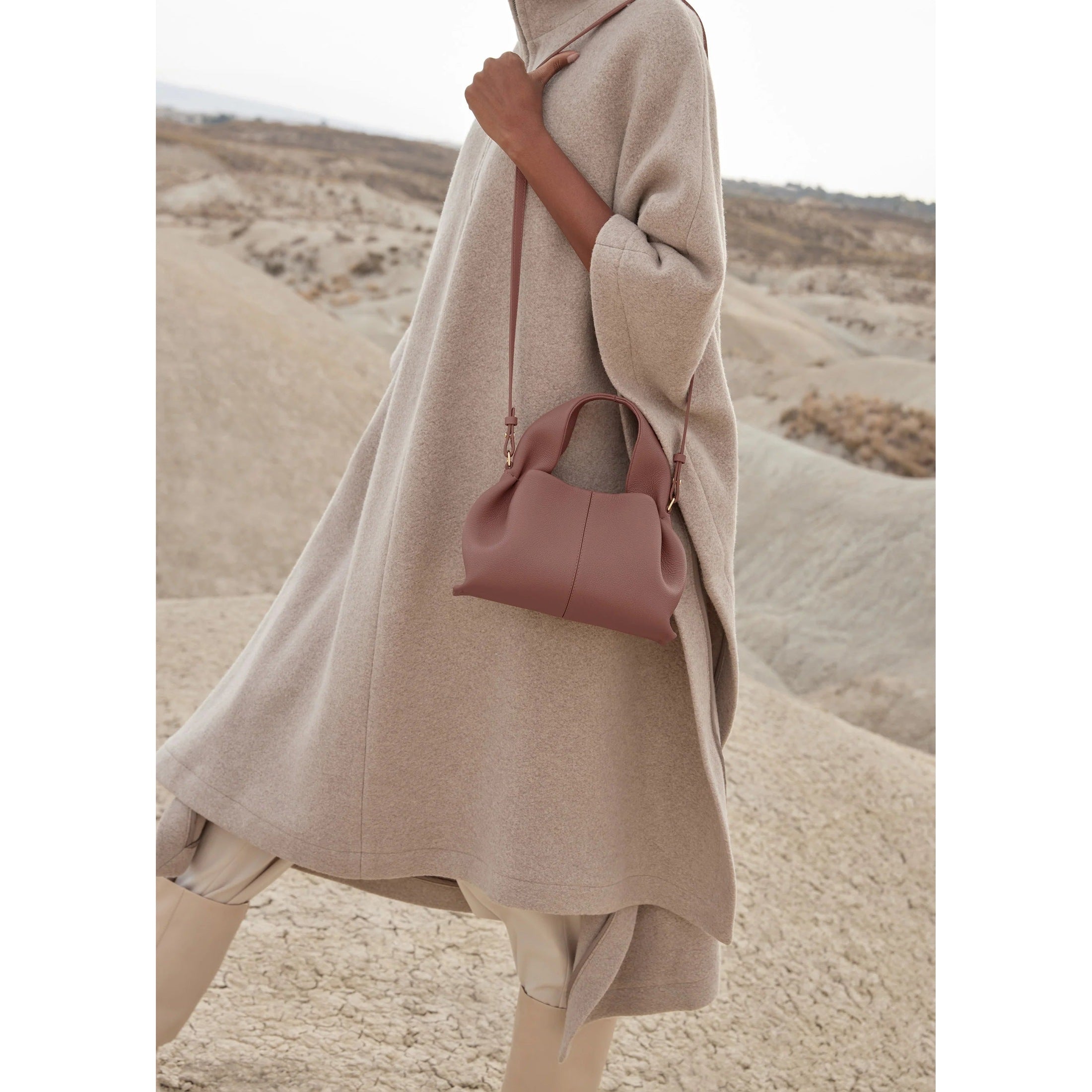 Primrose | Soft Leather Bag with Unique Silhouette