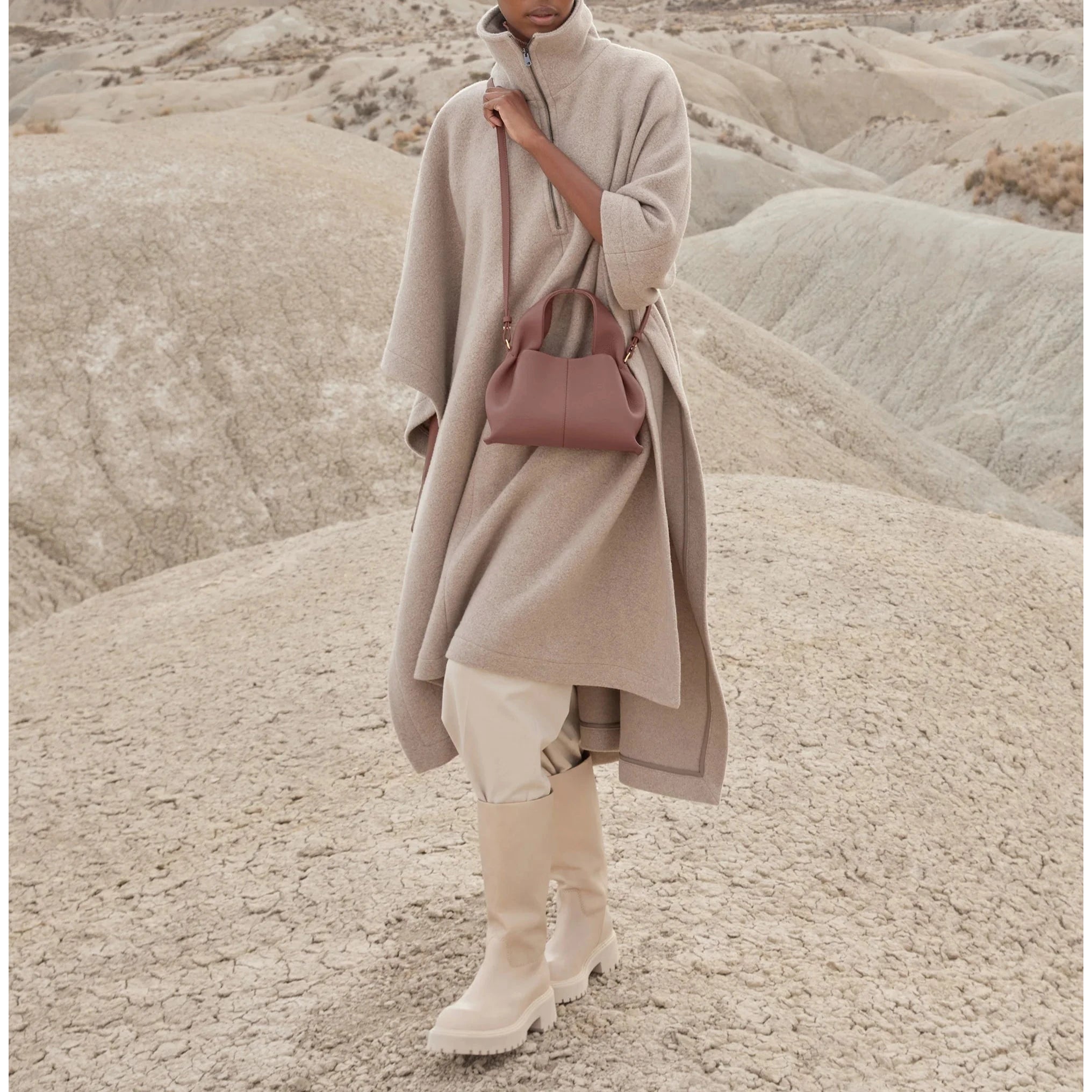 Primrose | Soft Leather Bag with Unique Silhouette