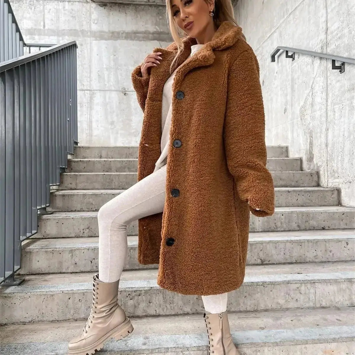Trifine | Cosy Teddy Coat