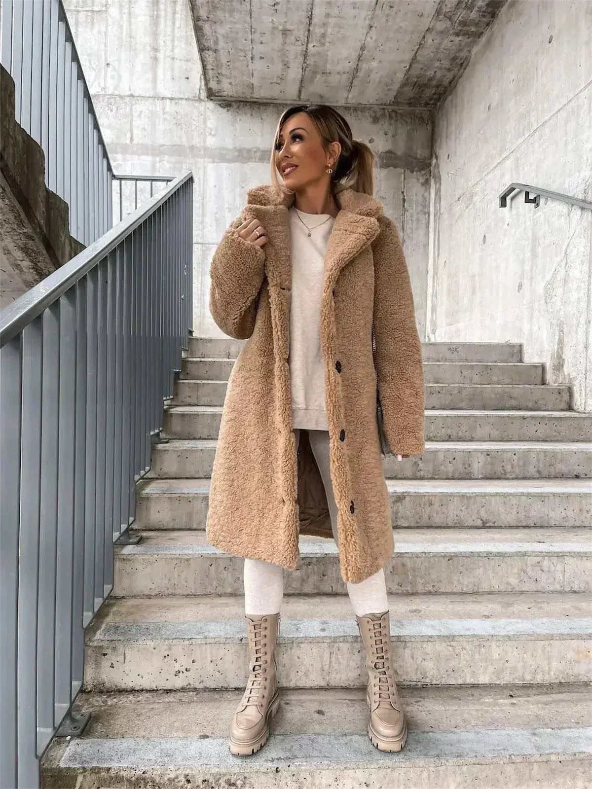 Trifine | Cosy Teddy Coat