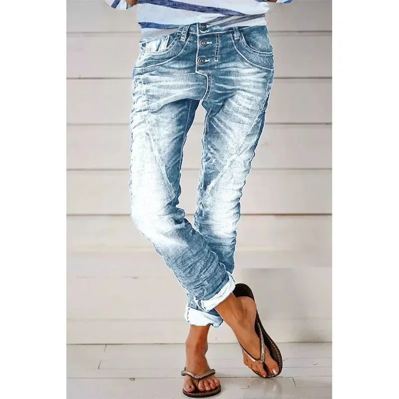 CALLIE / Slim-Fit Stretch Denim