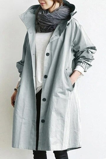 Queenie | Chic Waterproof Trench Coat