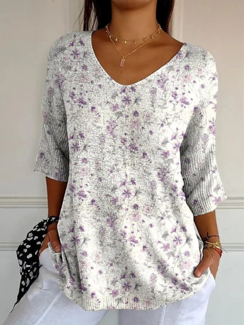 Rhodella | Vintage Floral Top