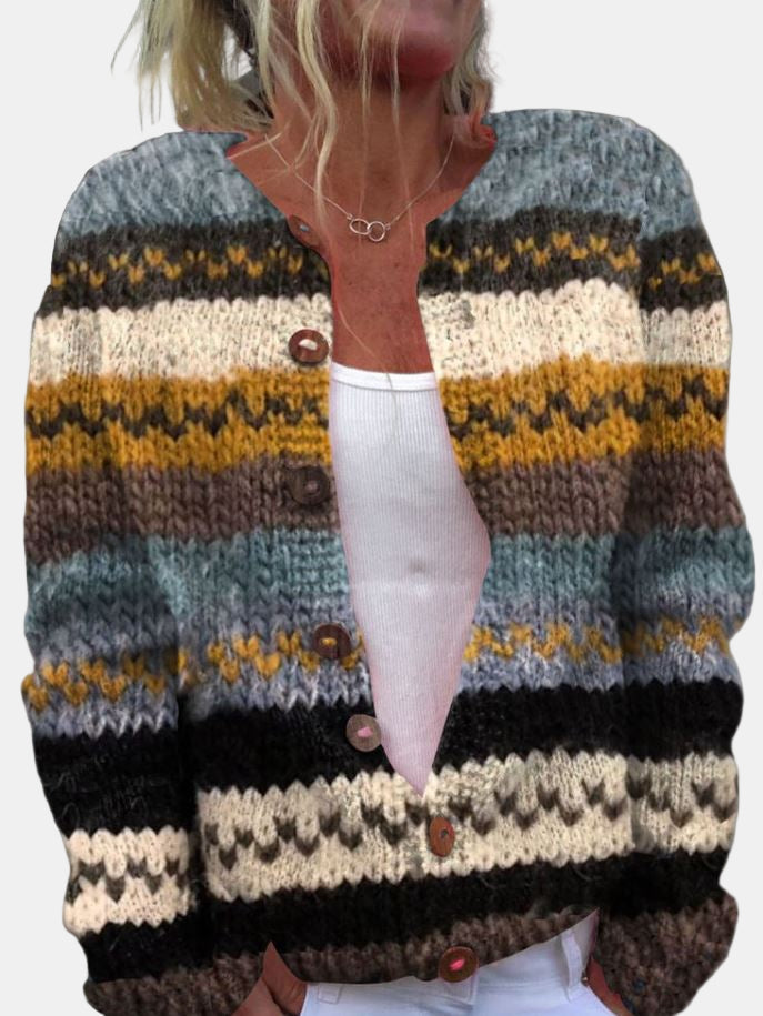 Stacey | Chic Vibrant Cardigan