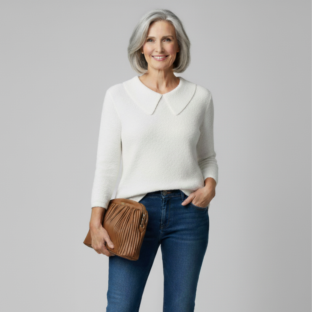Tryphosa | Classic Collar Sweater