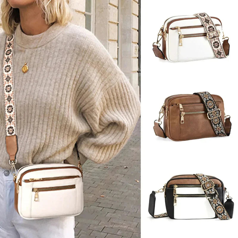 Henrietta | Crossbody with Colourful Straps