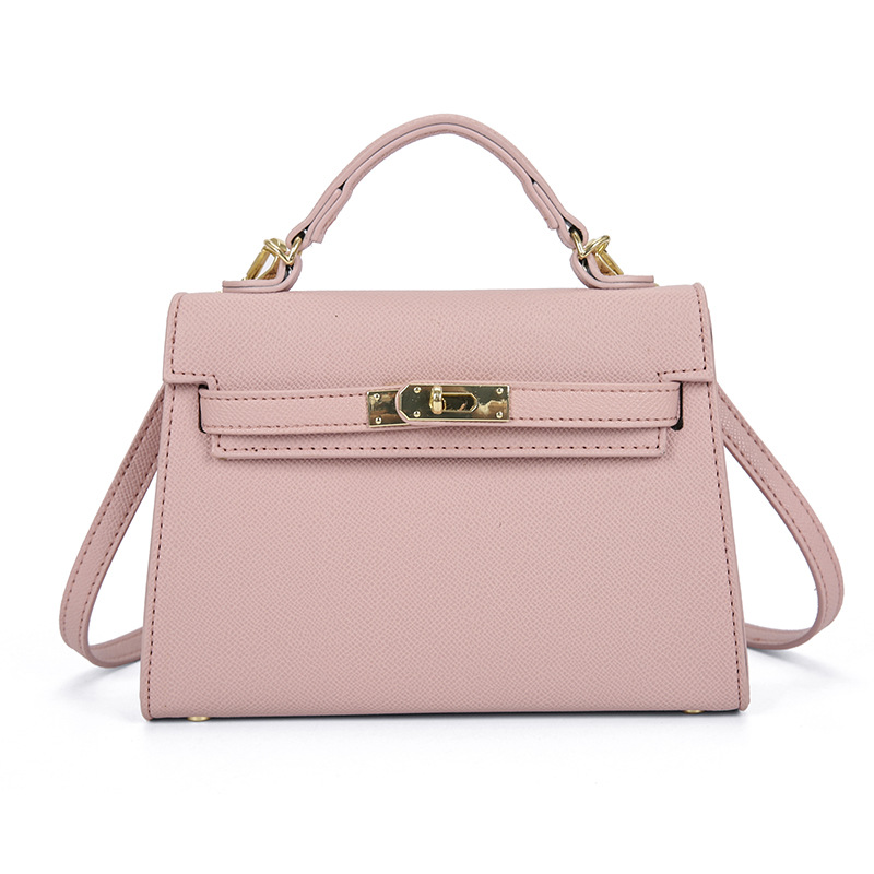 Elise | Leather Bag with Gold Hardware