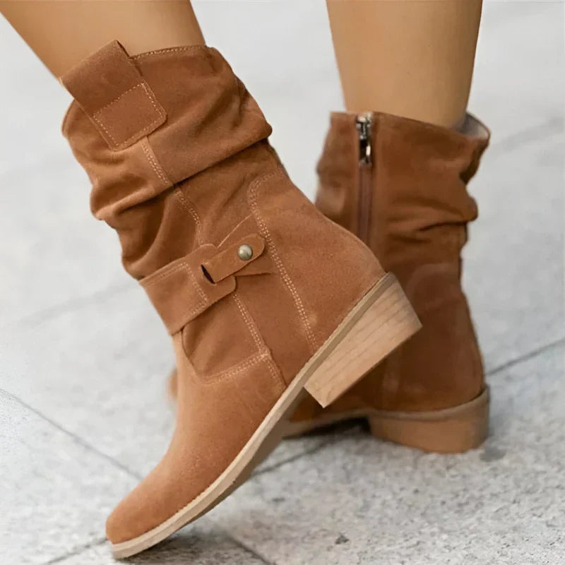 Kate | Low Heel Ankle Boots