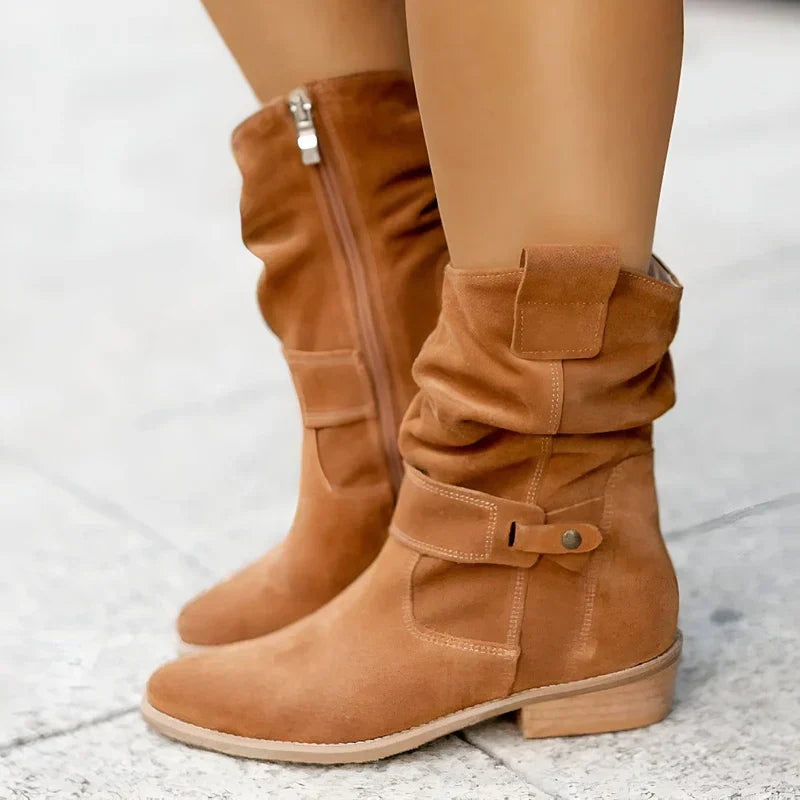 Kate | Low Heel Ankle Boots