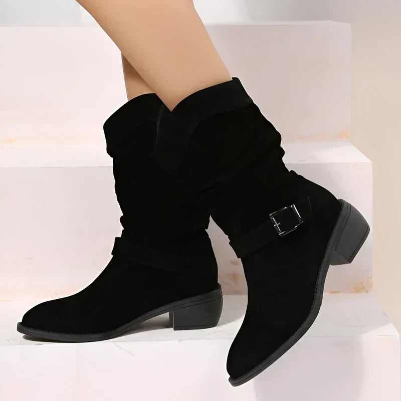 Kate | Low Heel Ankle Boots