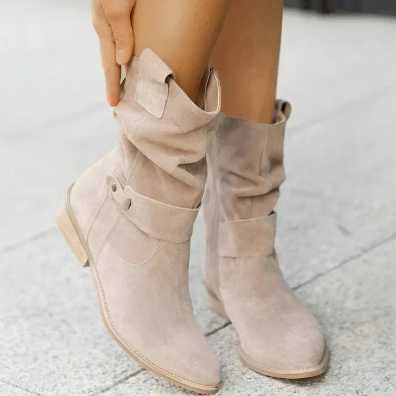 Kate | Low Heel Ankle Boots