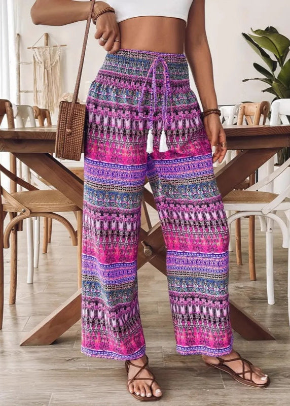 AMANDA / Easygoing Bohemian Trousers