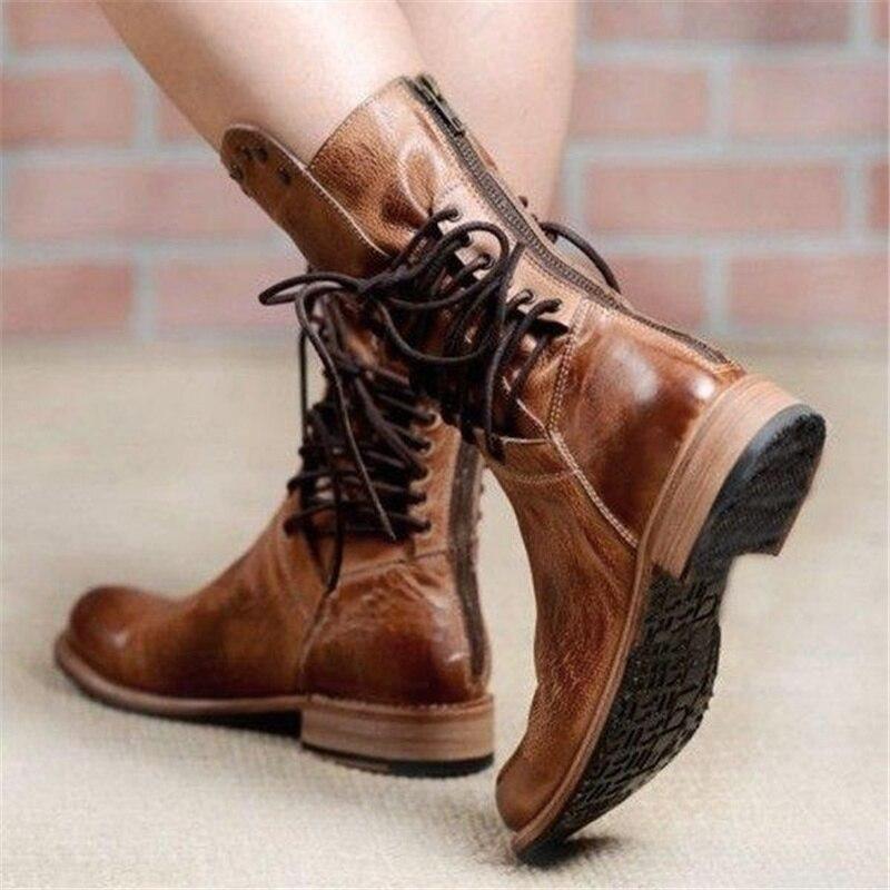Teresa | Rustic Vintage Lether Boots