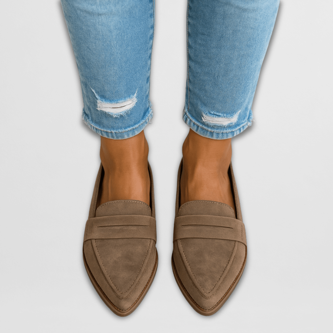 Jill | Soft Suede Loafers