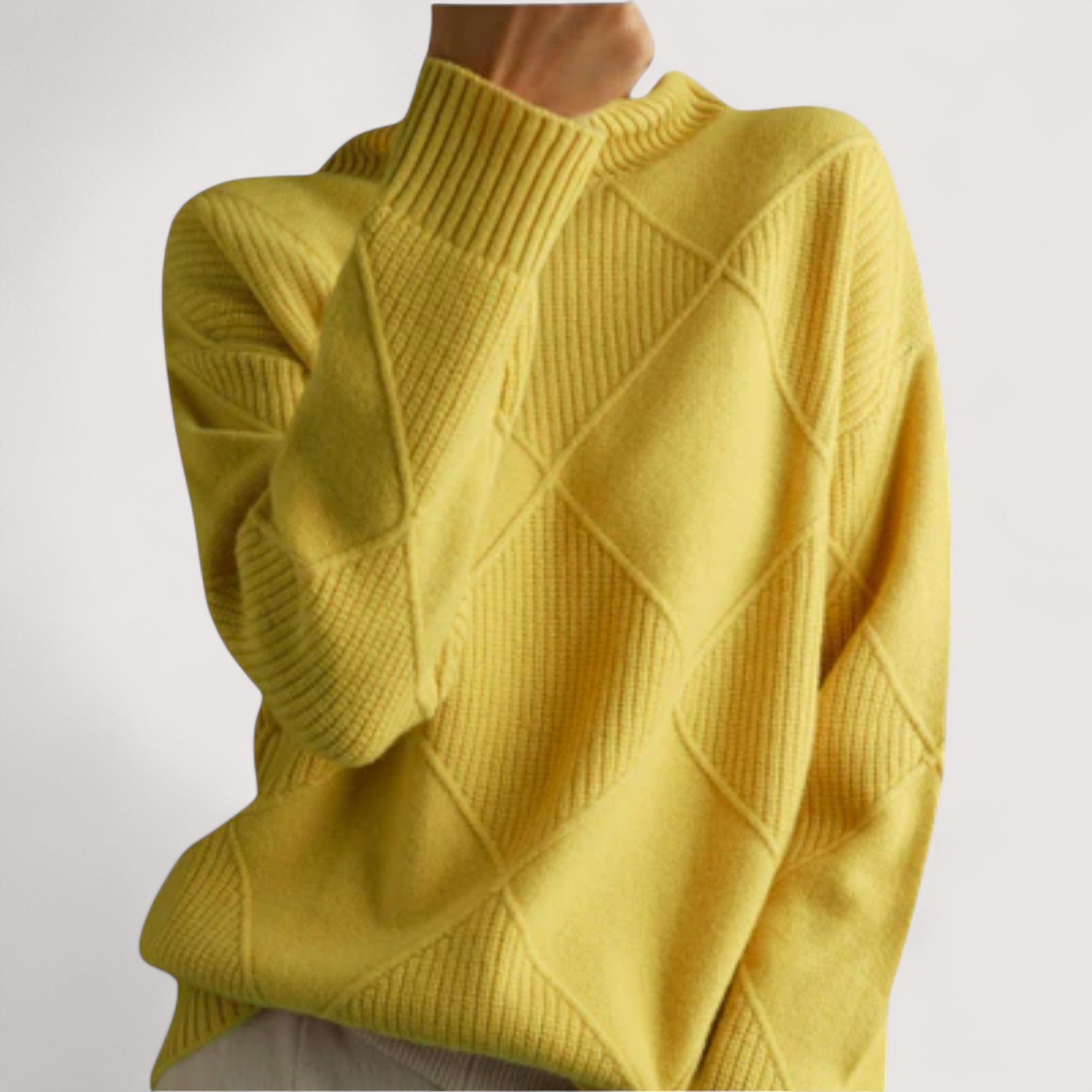 Eveline | Cosy High-Neck Jumper