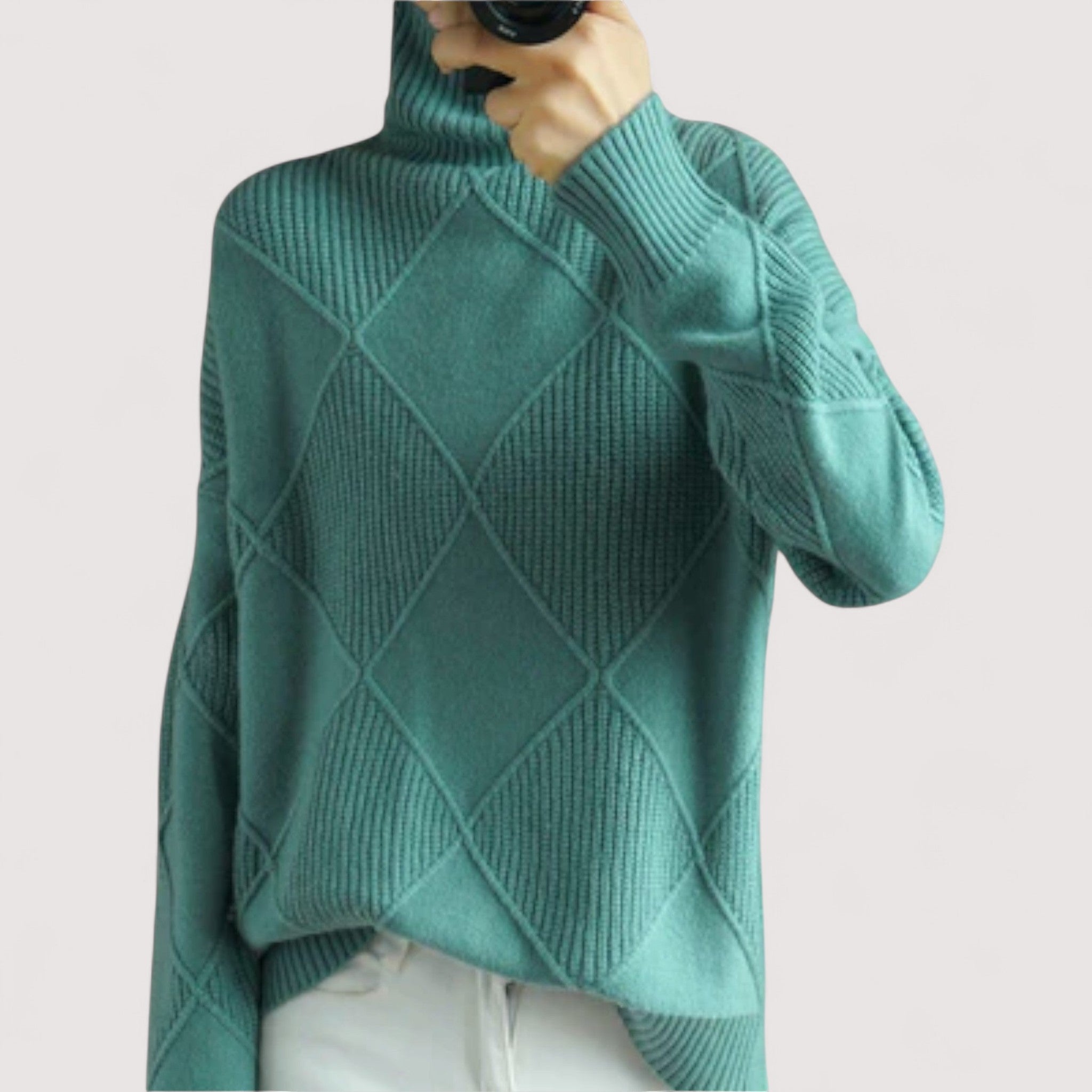 Eveline | Cosy High-Neck Jumper