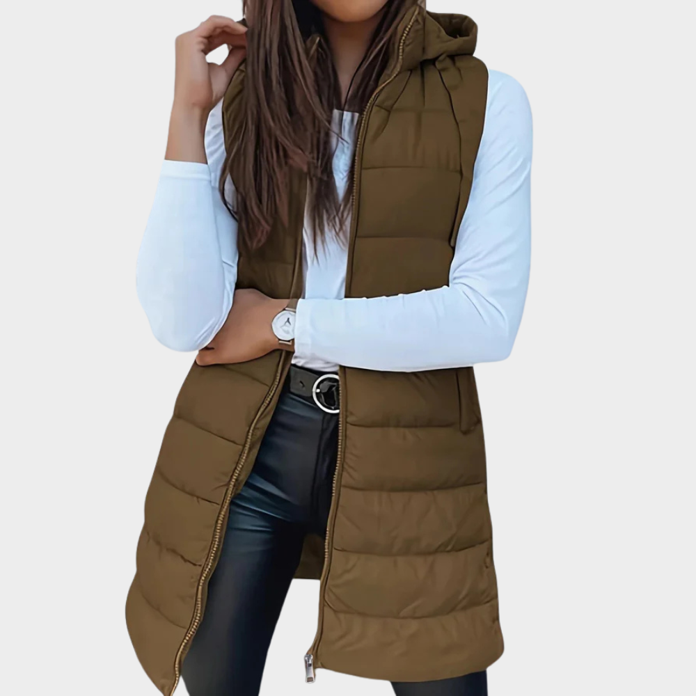 Zephyrine | Chic Sleeveless Puffer Vest