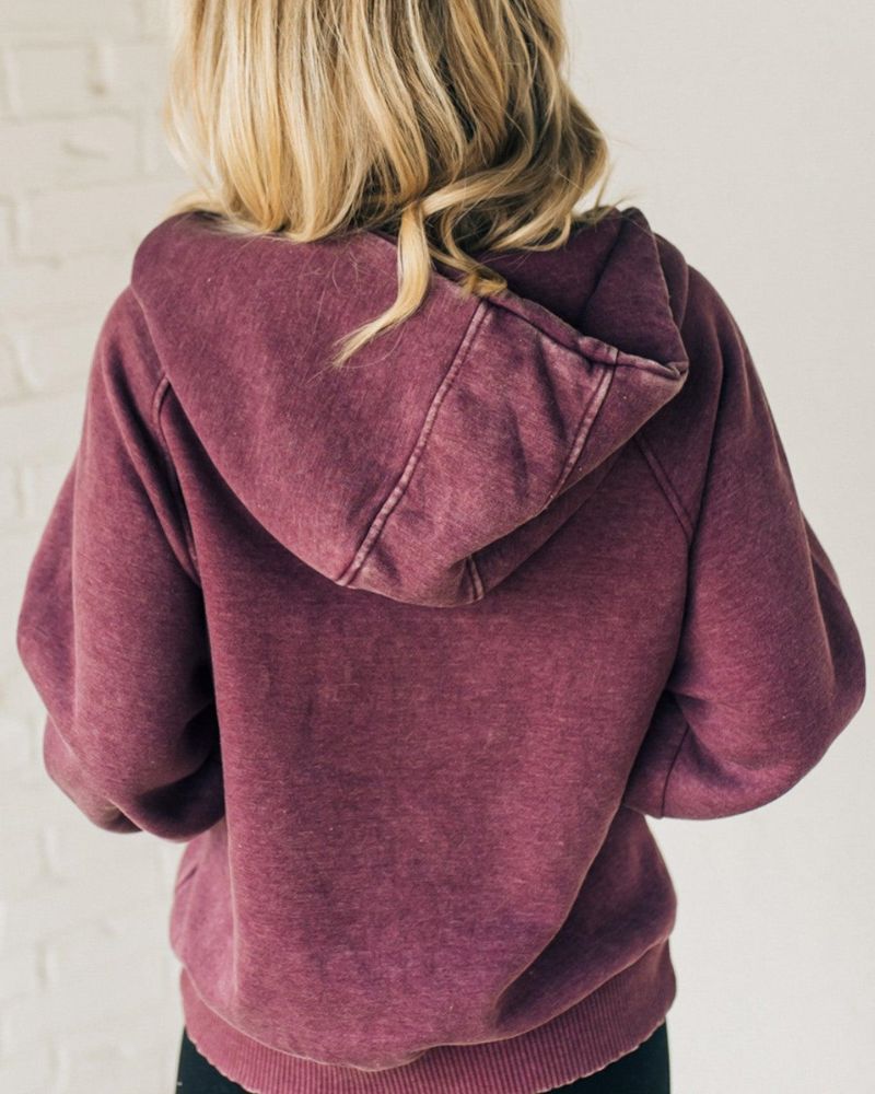 Clodagh | Zip Fleece Hoodie