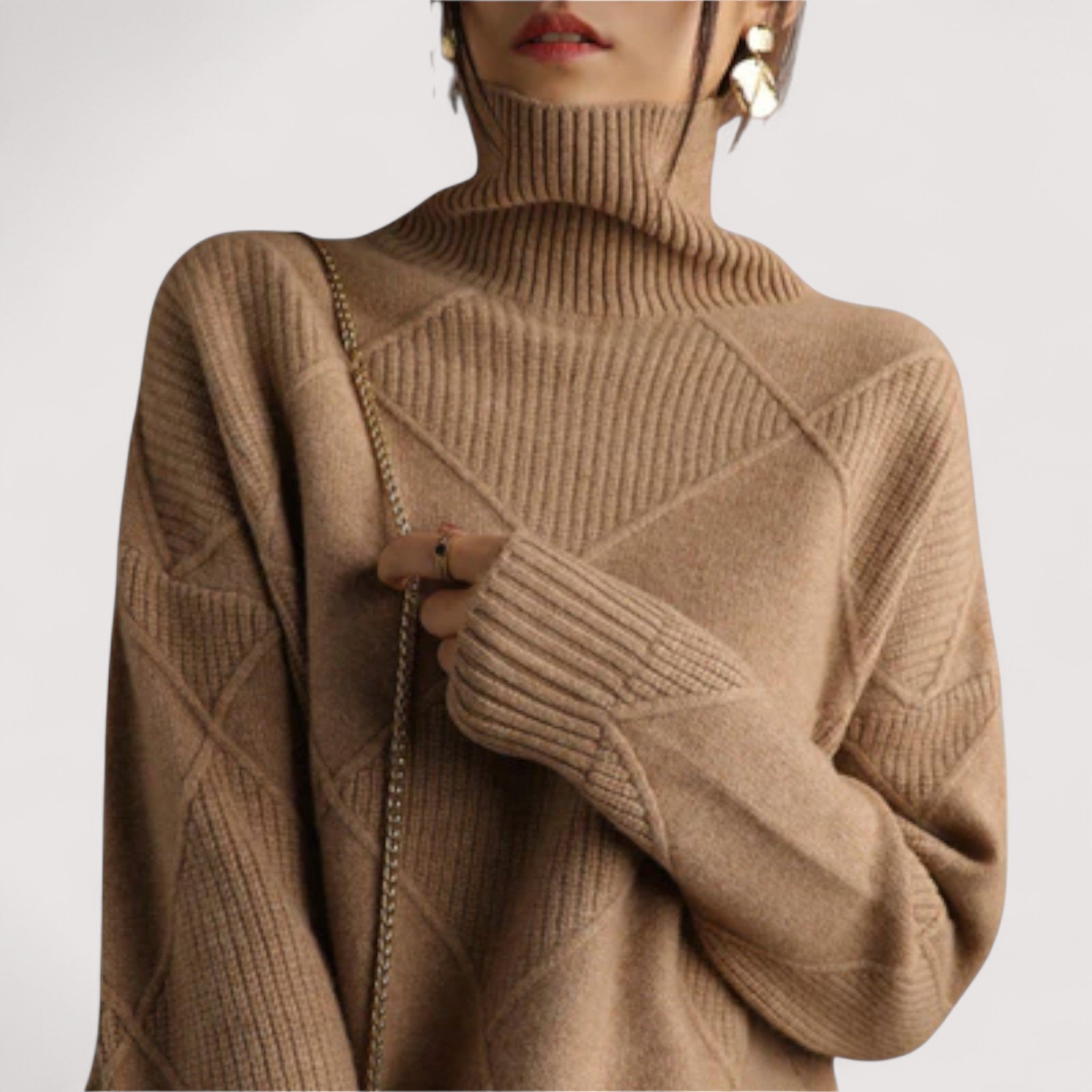 Eveline | Cosy High-Neck Jumper