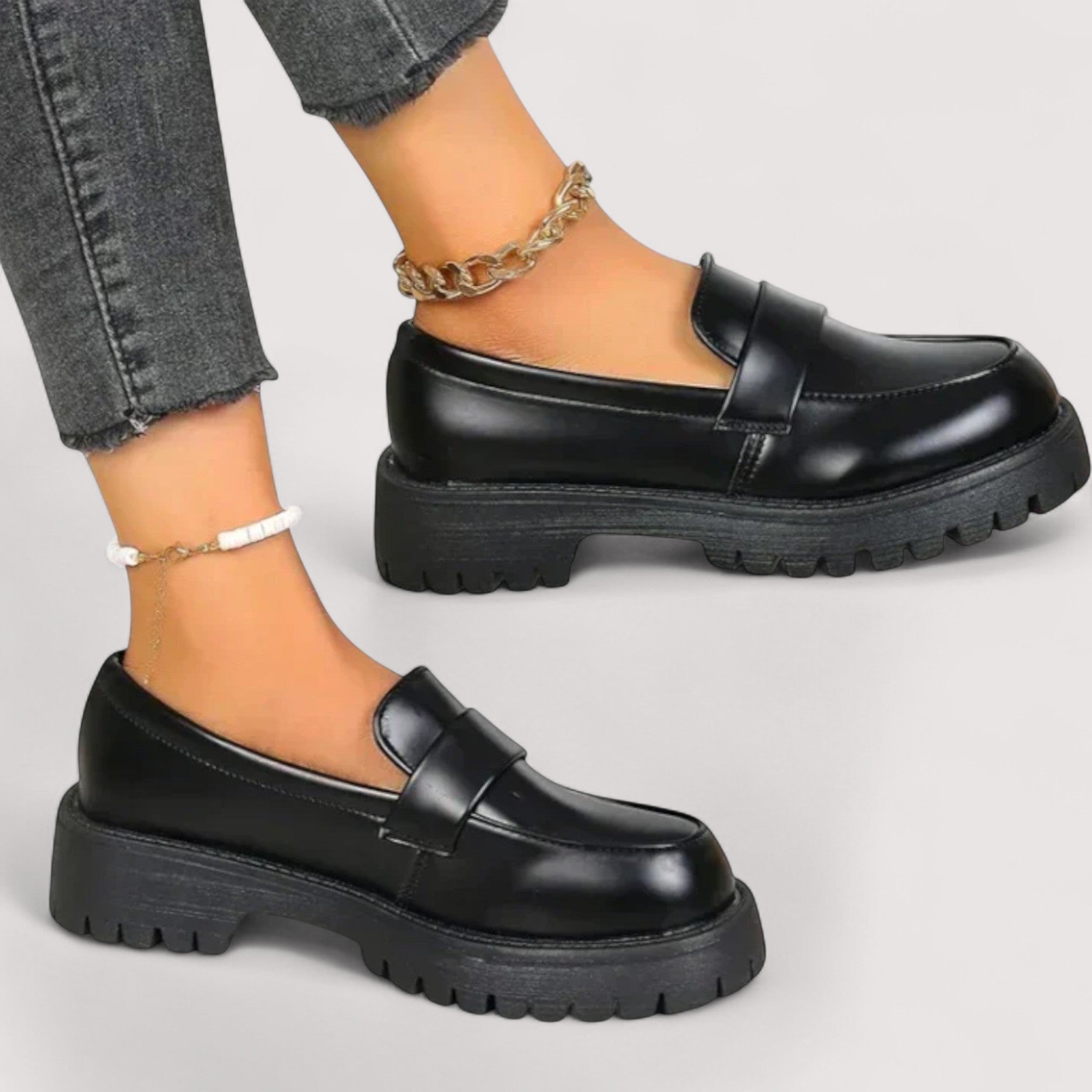 Ebony | Elegant Comfort Loafers