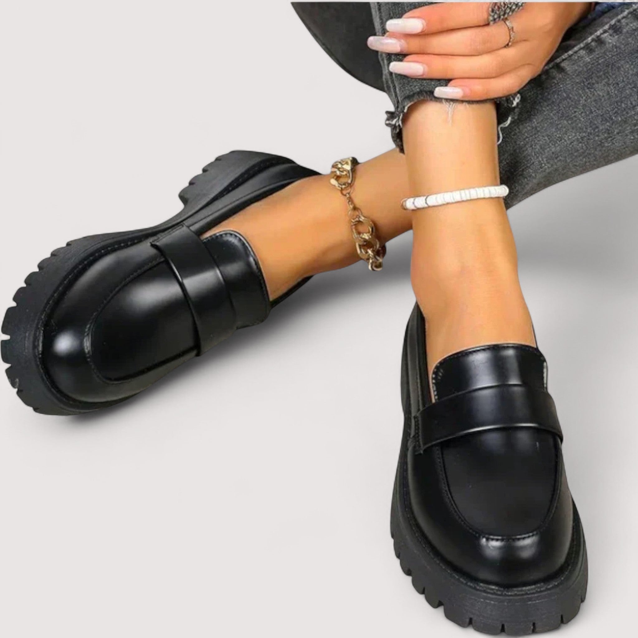 Ebony | Elegant Comfort Loafers