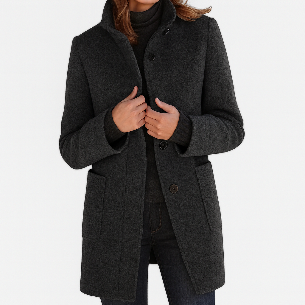 Tressa | Classic High-Collar Coat