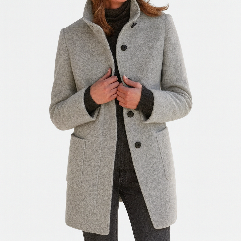 Tressa | Classic High-Collar Coat
