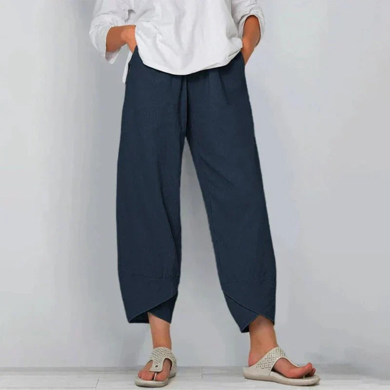 TRIZA / Casual Relaxed Fit Trousers