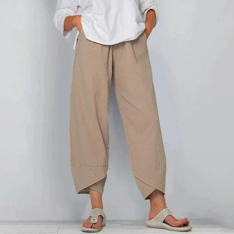 TRIZA / Casual Relaxed Fit Trousers