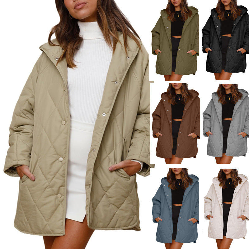 Panthea | Stylish Hooded Coat