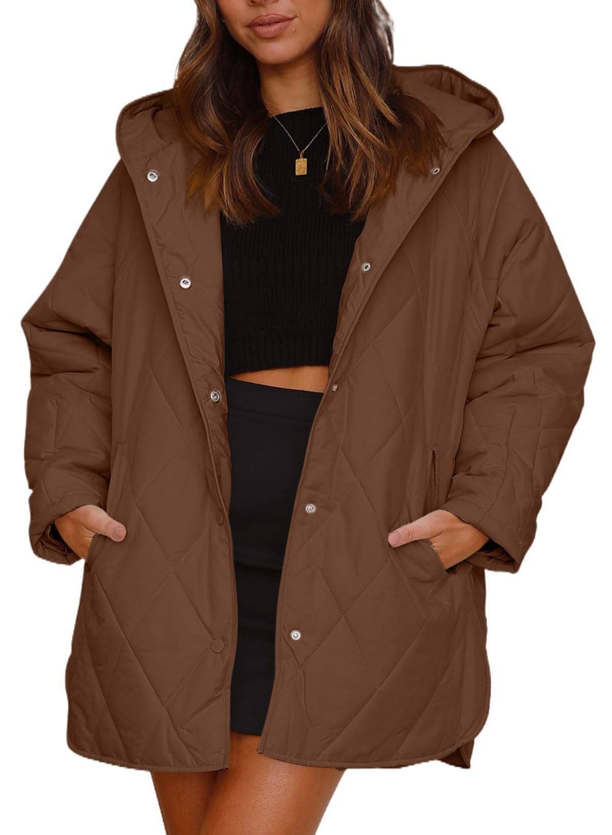 Panthea | Stylish Hooded Coat