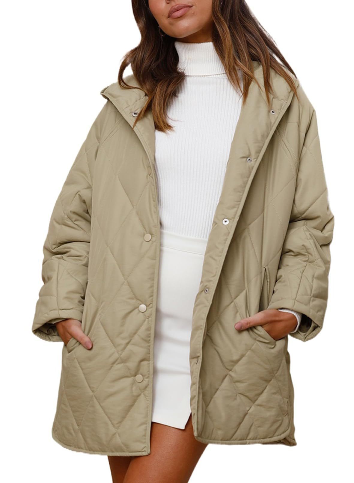 Panthea | Stylish Hooded Coat