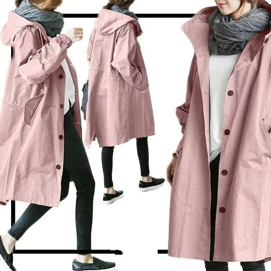 Queenie | Chic Waterproof Trench Coat