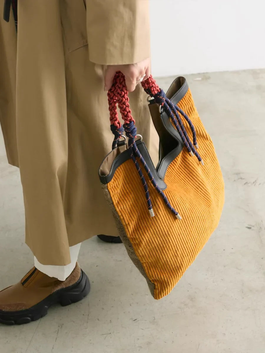 Guinevere | Classic Corduroy Tote